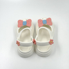 Girls Pink Bow lindo zuecos