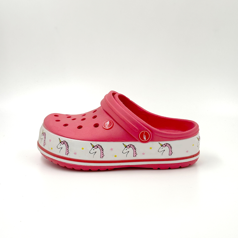 ZAPATOS UNICORNIO PARA ZUECO MUJER ZUECO VERANO ROJO 