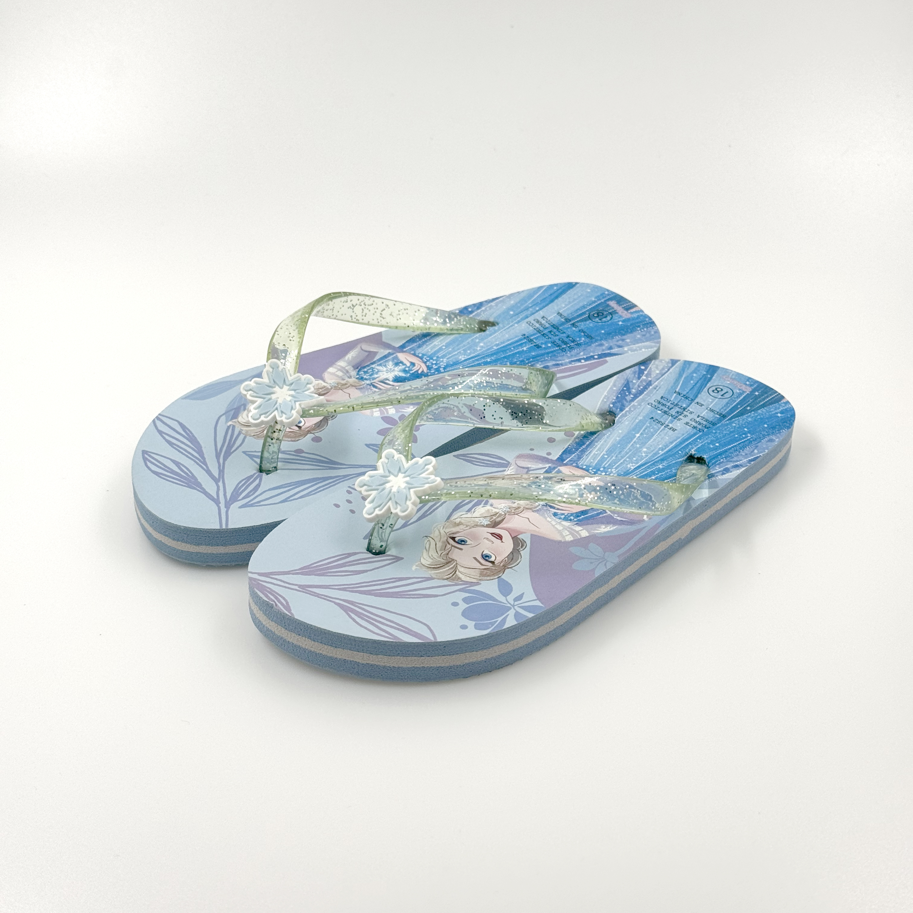 CHANCLAS NIÑA FROZEN ZAPATOS ELSA CHANCLAS PERSONALIZADAS 