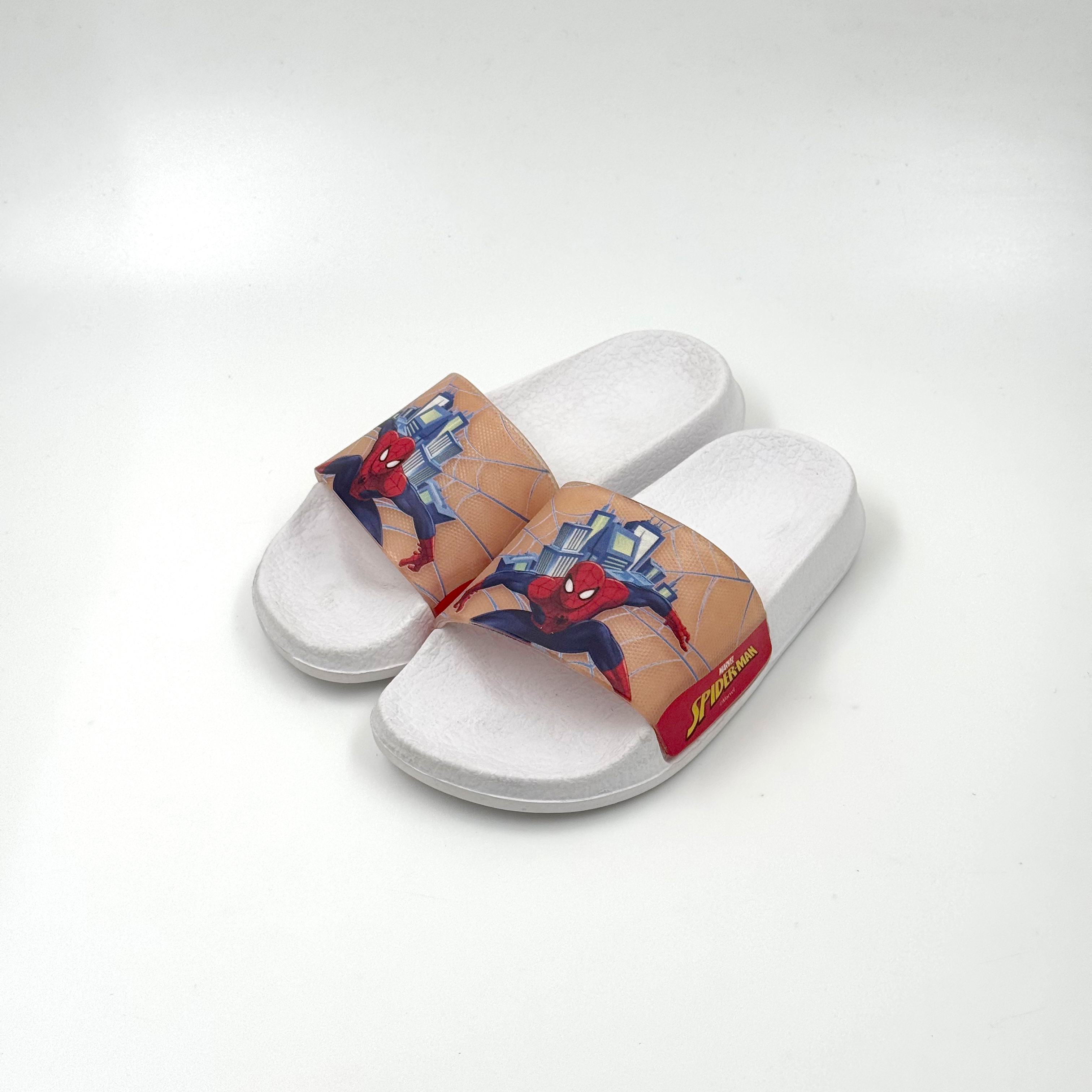 Zapatillas Zapatillas blancas de dibujos animados Zapatillas para niños Niños