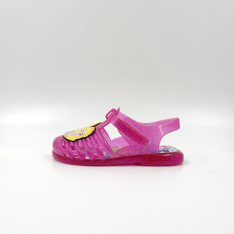 Mejores sandalias para niños Sandalias de color rosa congelada Sandalias agudas para niños