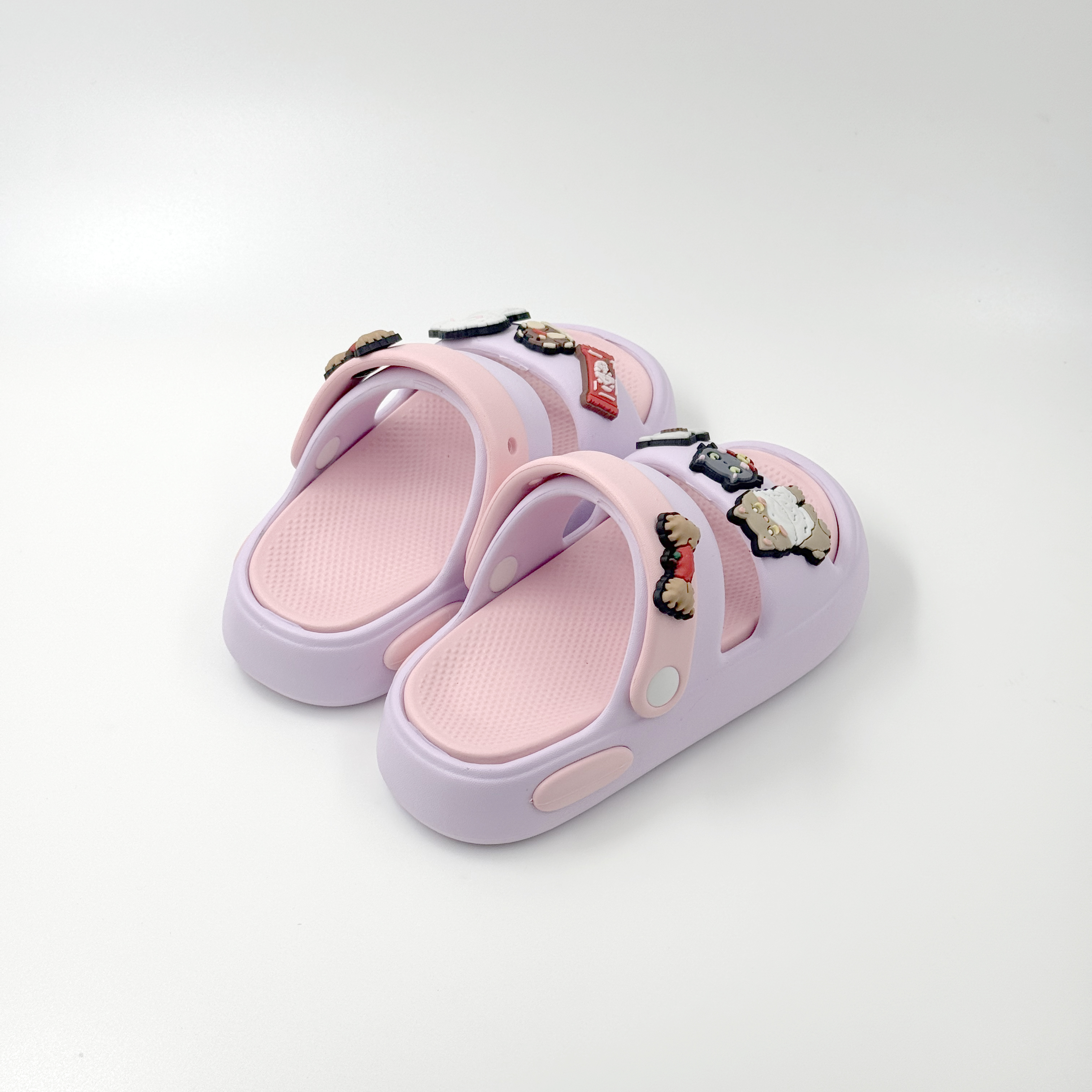 Zapatillas de animales con diseño de decoración de dibujos animados 