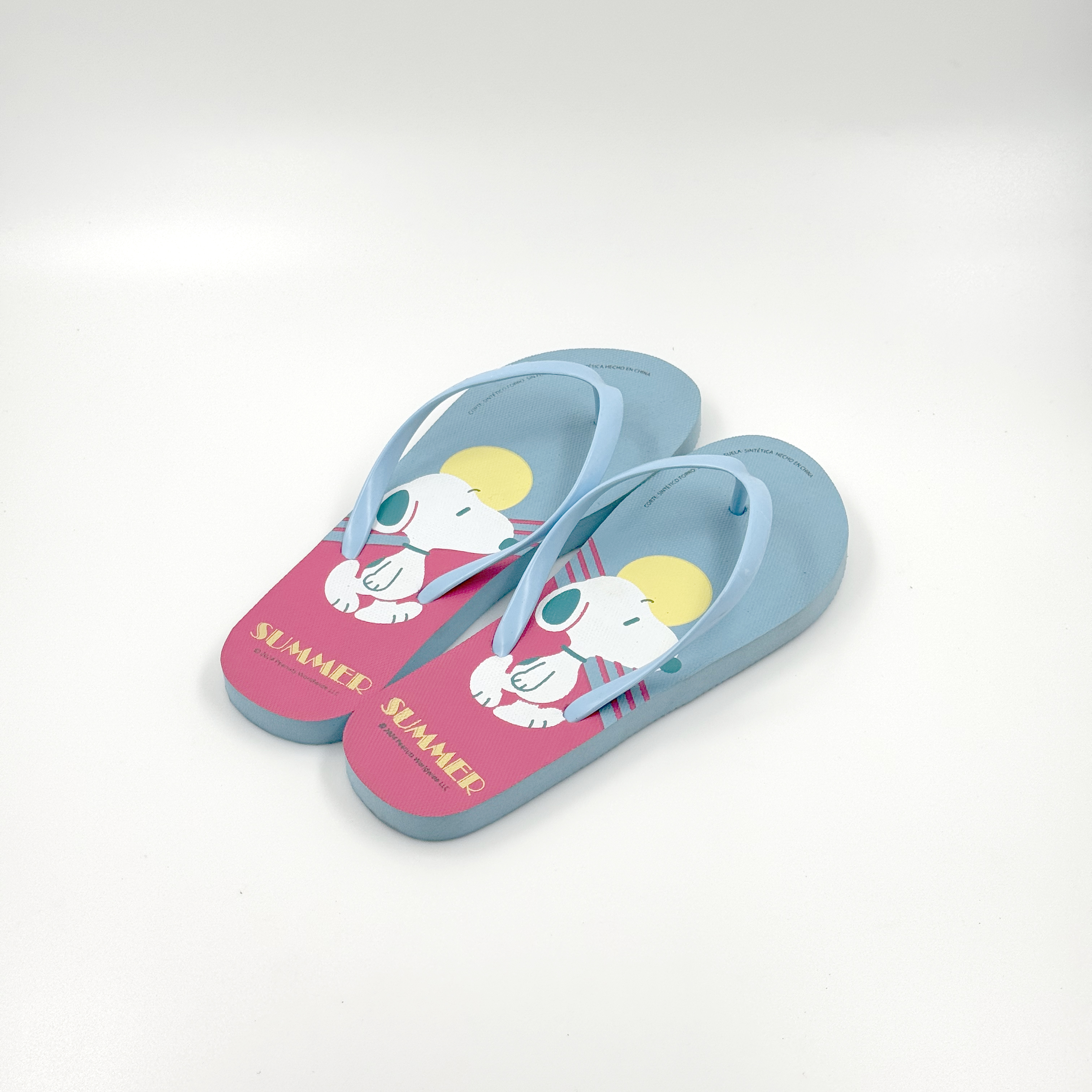 HOMEN Snoopy Light Blue Color Zapatos 