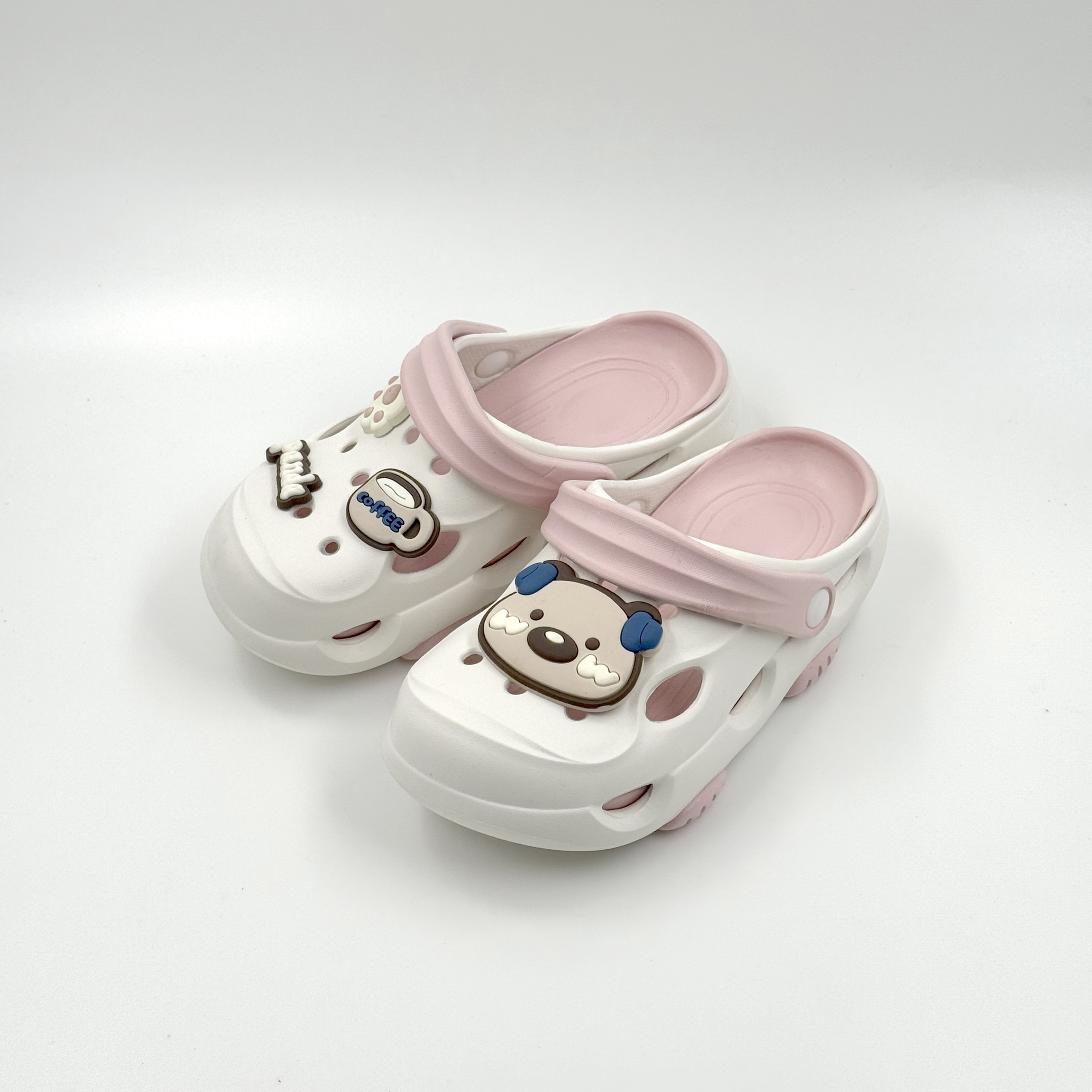 Niños lindos zapatos de dibujos animados personalizados
