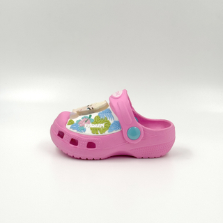 Zuecos zapatos rosa rosa infantil Disney 