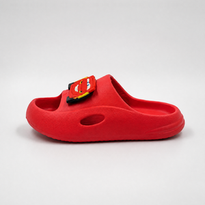Diapositivas para niños de coches de carreras rojos al por mayor con encanto de personaje