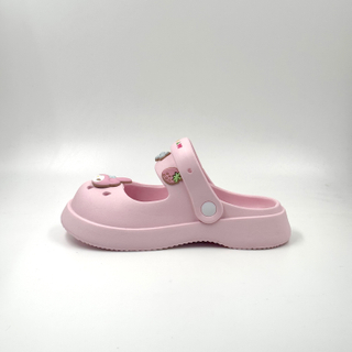 Sandalias de color rosa Sandalias Sandalias antideslizantes de dibujos animados