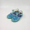 Zapatos al por mayor de la playa del PVC de las sandalias de la jalea de los niños del brillo de la puntada