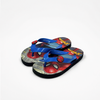 Venta al por mayor Spider-Man Kids Flip Flops Sandalias de tanga de PVC azul