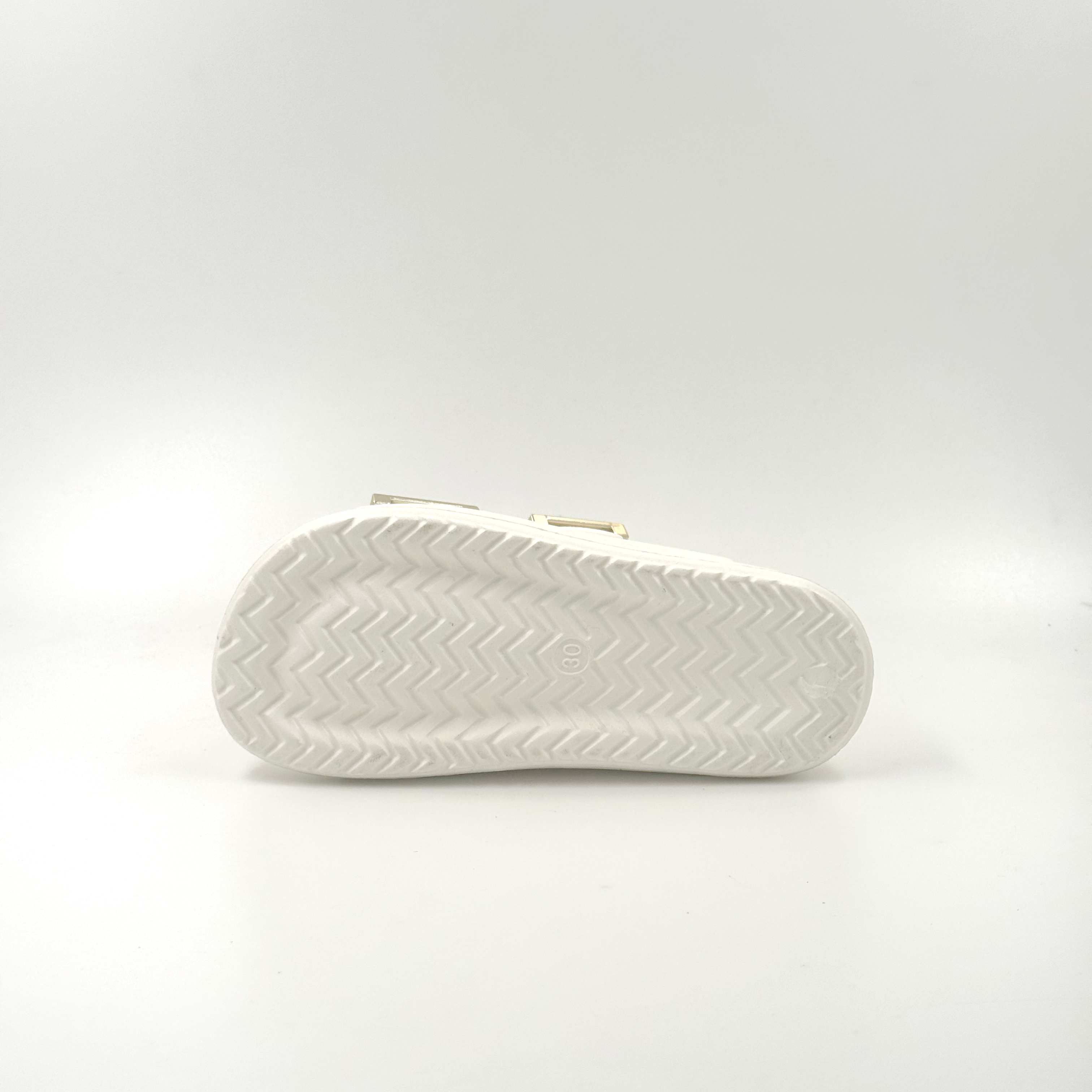 Zapatillas para niños Zapatillas blancas Zapatillas con perlas