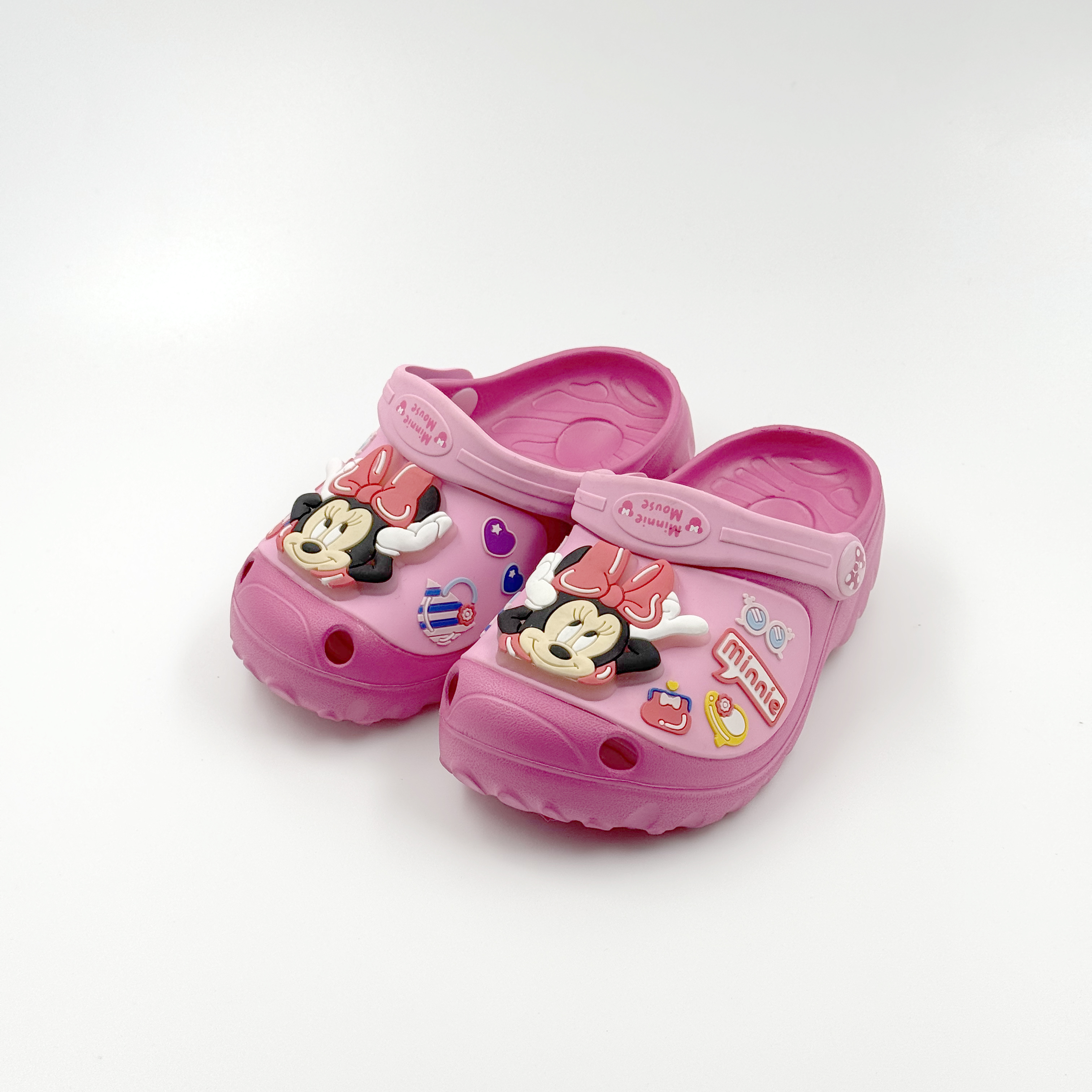 Chicas sandalia de color rosa zapatos disney lindos zuecos 