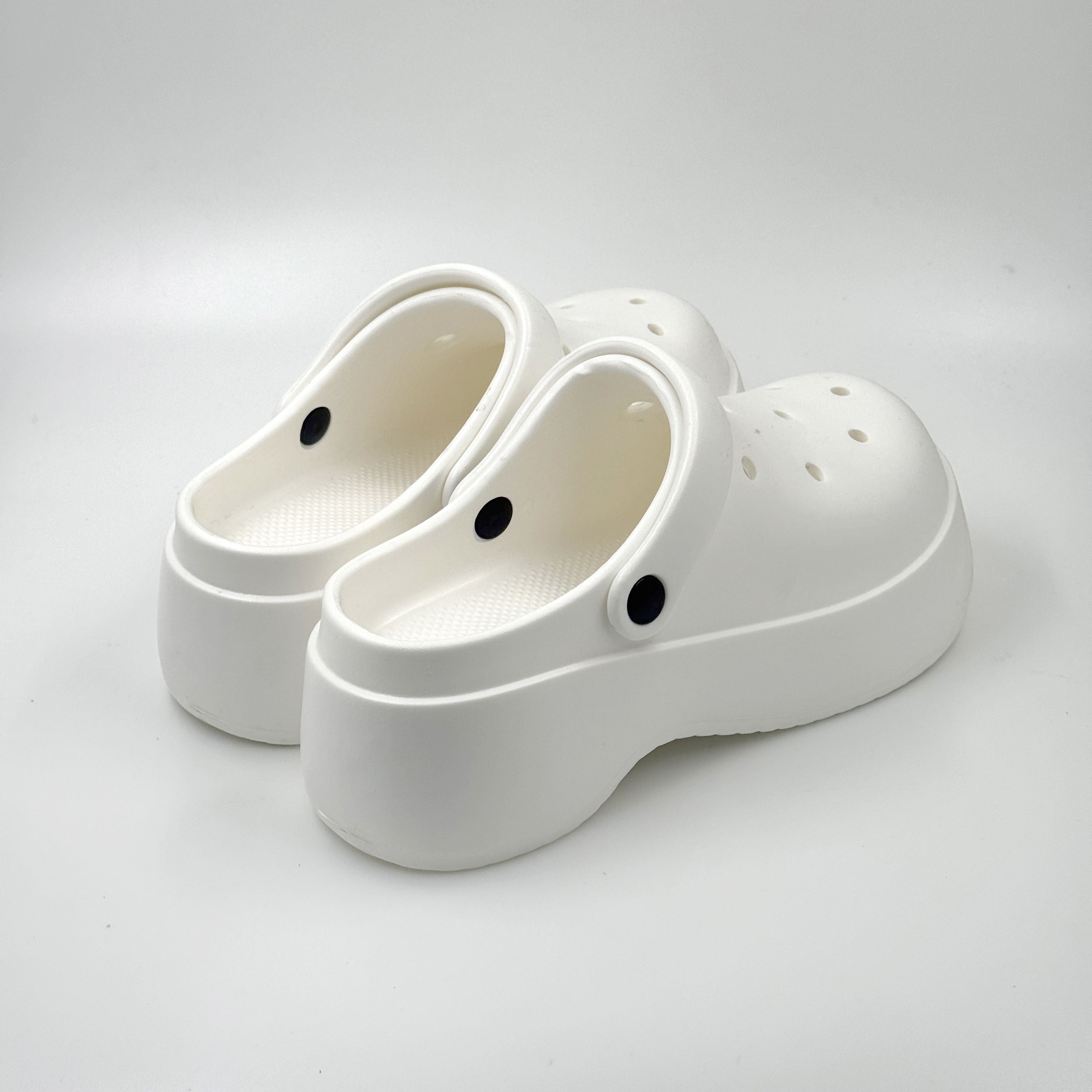 ZUECO TACÓN MUJER EVA BLANCO ZUECO EVA 