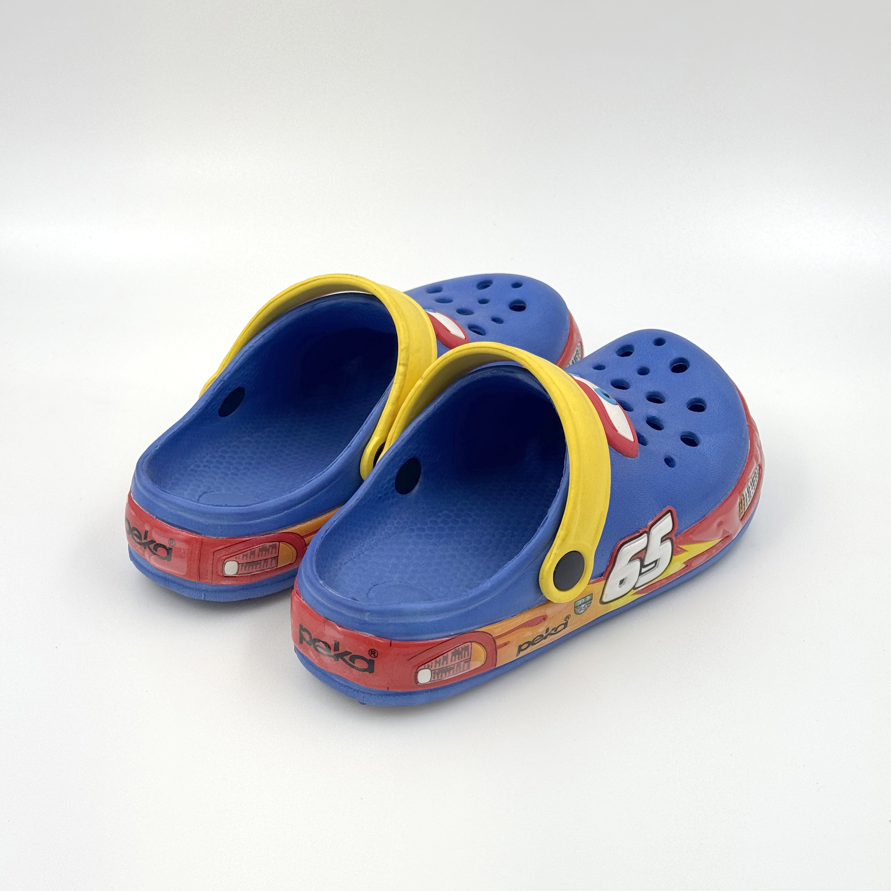 ZUECOS NIÑOS EVA ZAPATOS DISNEY CARS ZAPATOS COLOR AZUL OSCURO 