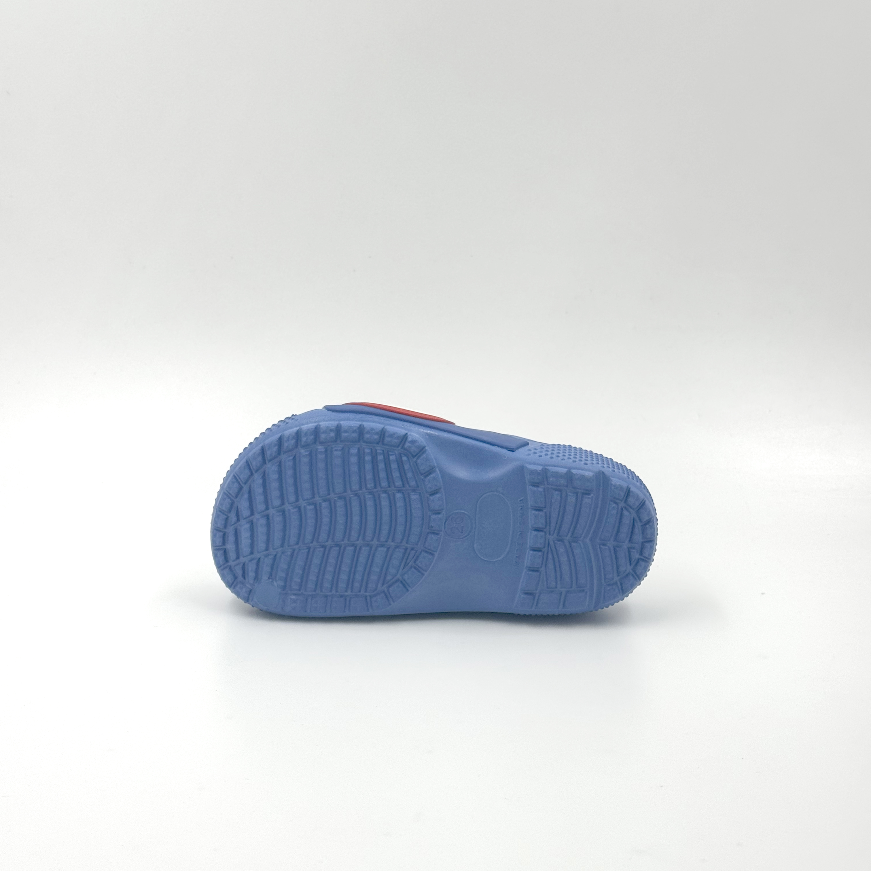 Zuecos de EVA azul Capitán América para niños a granel, zapatos de jardín de superhéroe