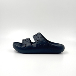 Zapatillas negras Zapatillas acogedoras Zapatillas de diseñador para mujer