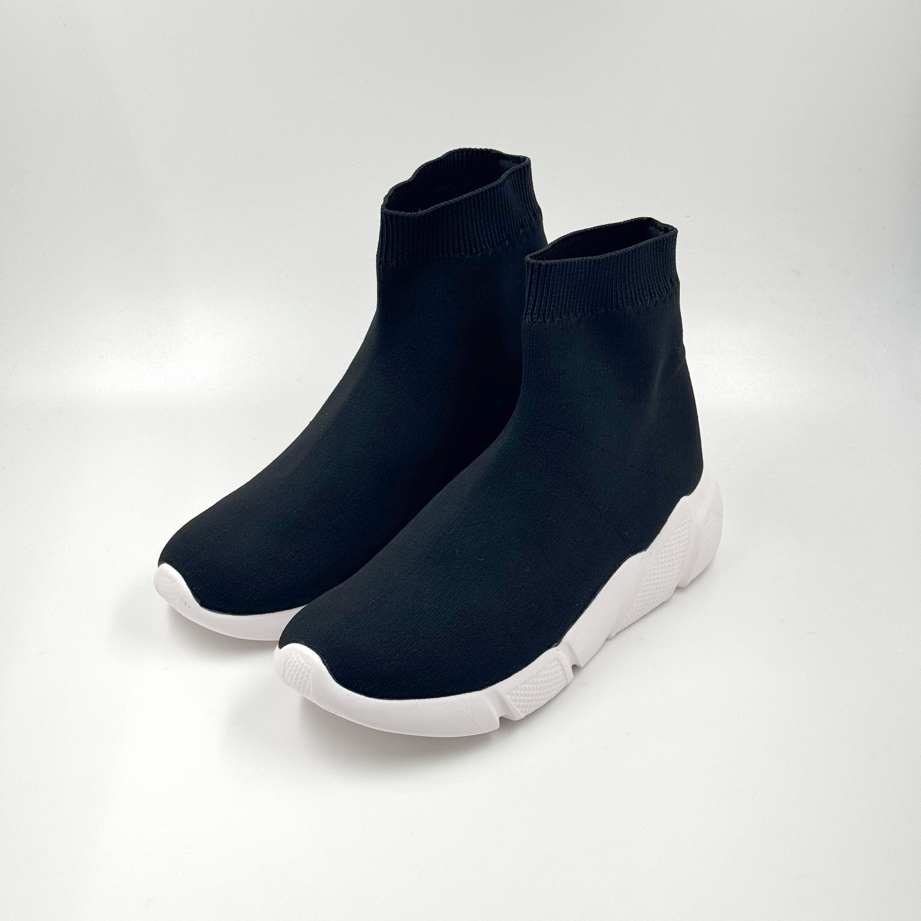 Zapatillas negras Zapatillas altas Zapatillas deportivas de diseñador