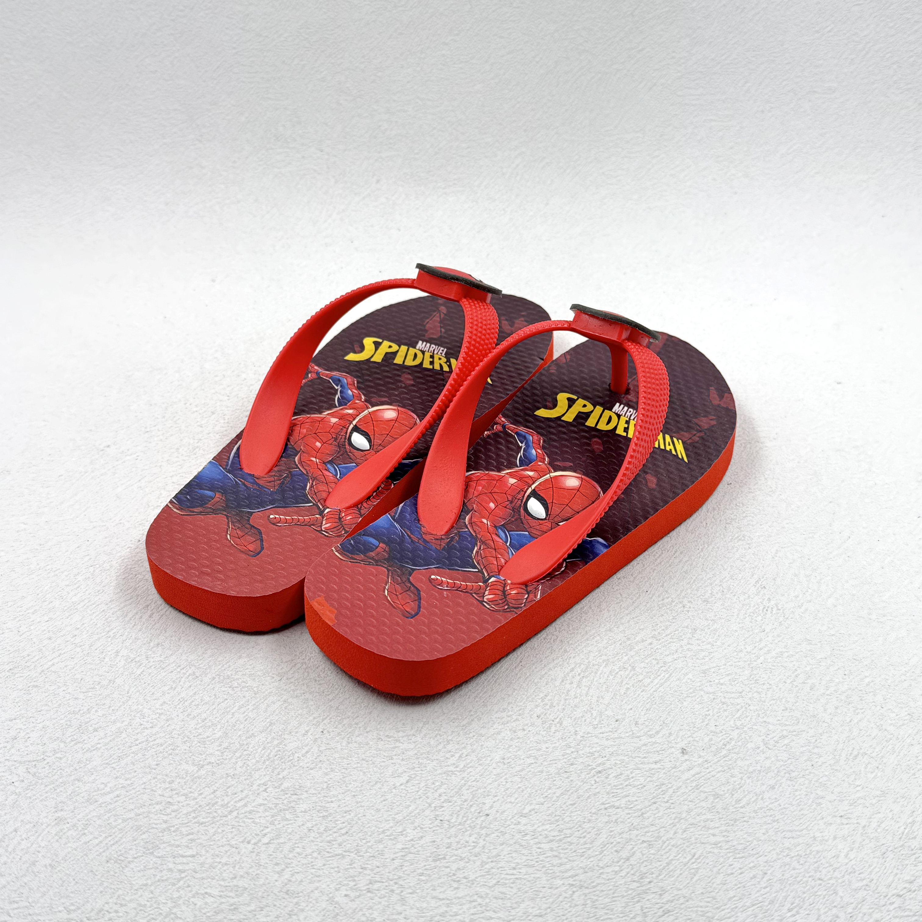 Chanclas de iluminación spiderman para niños chanclas