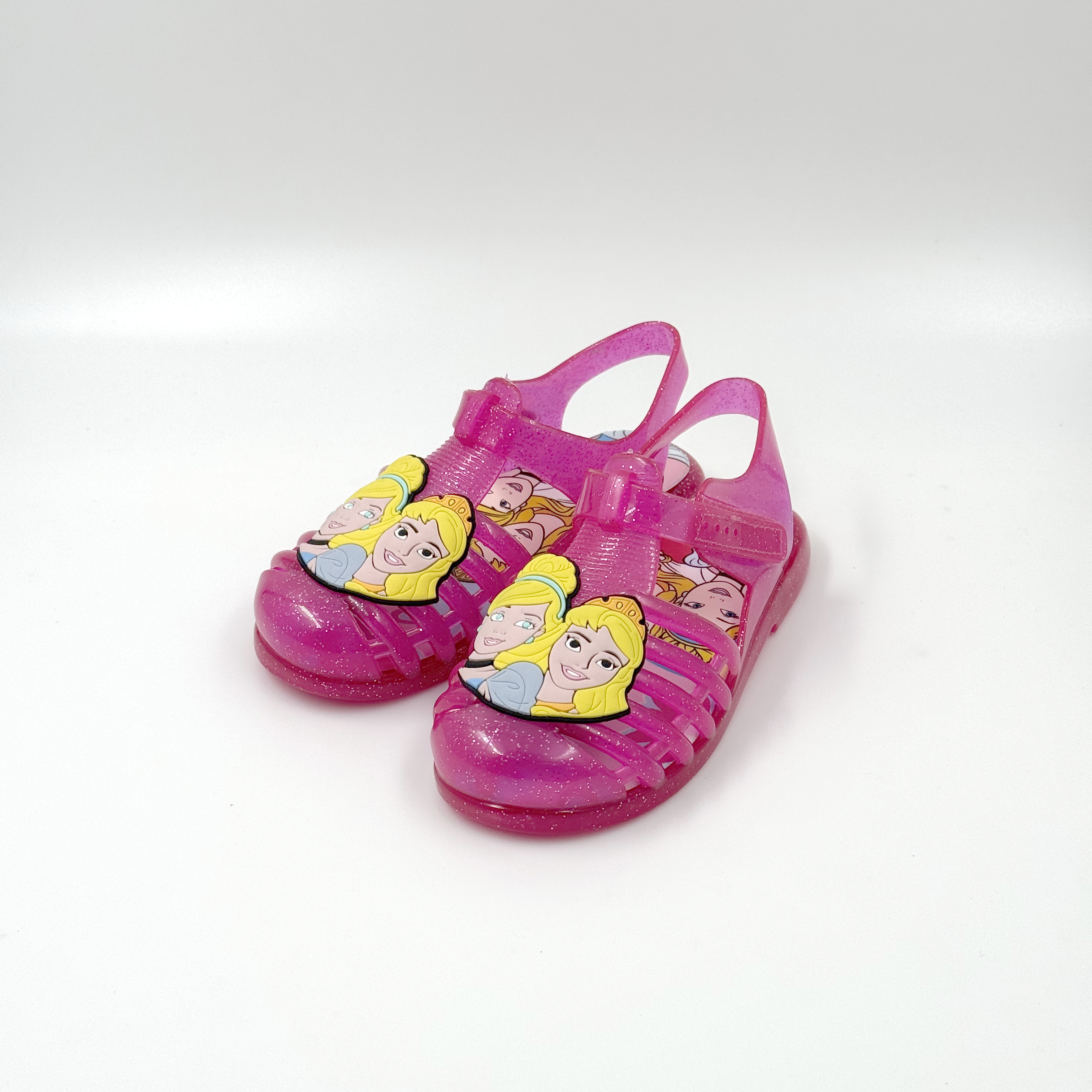 Mejores sandalias para niños Sandalias de color rosa congelada Sandalias agudas para niños