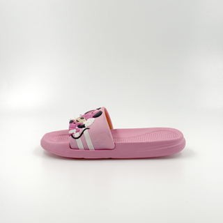 Niños Disney Minnie Pink Bow Slippers