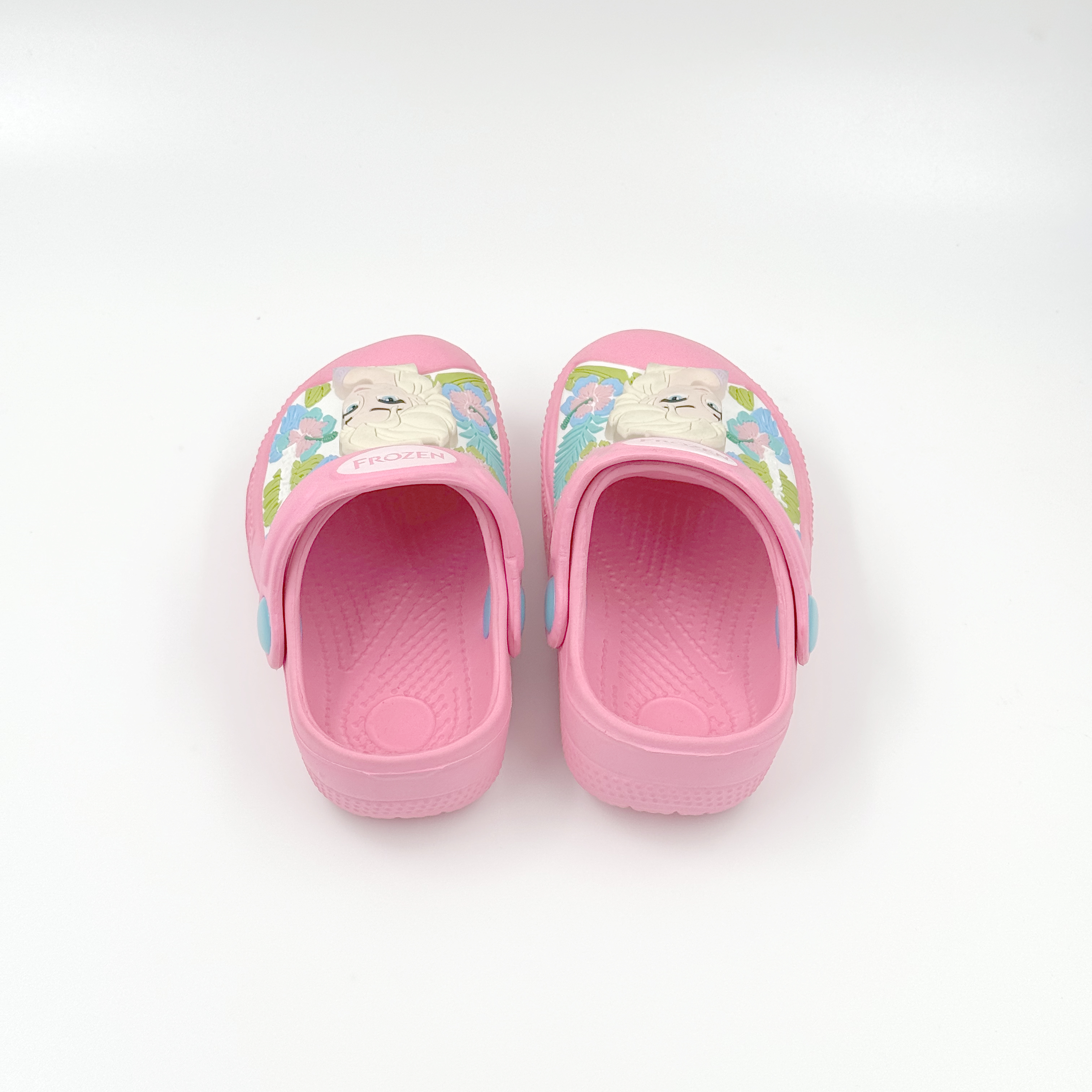 Zuecos zapatos rosa rosa infantil Disney 