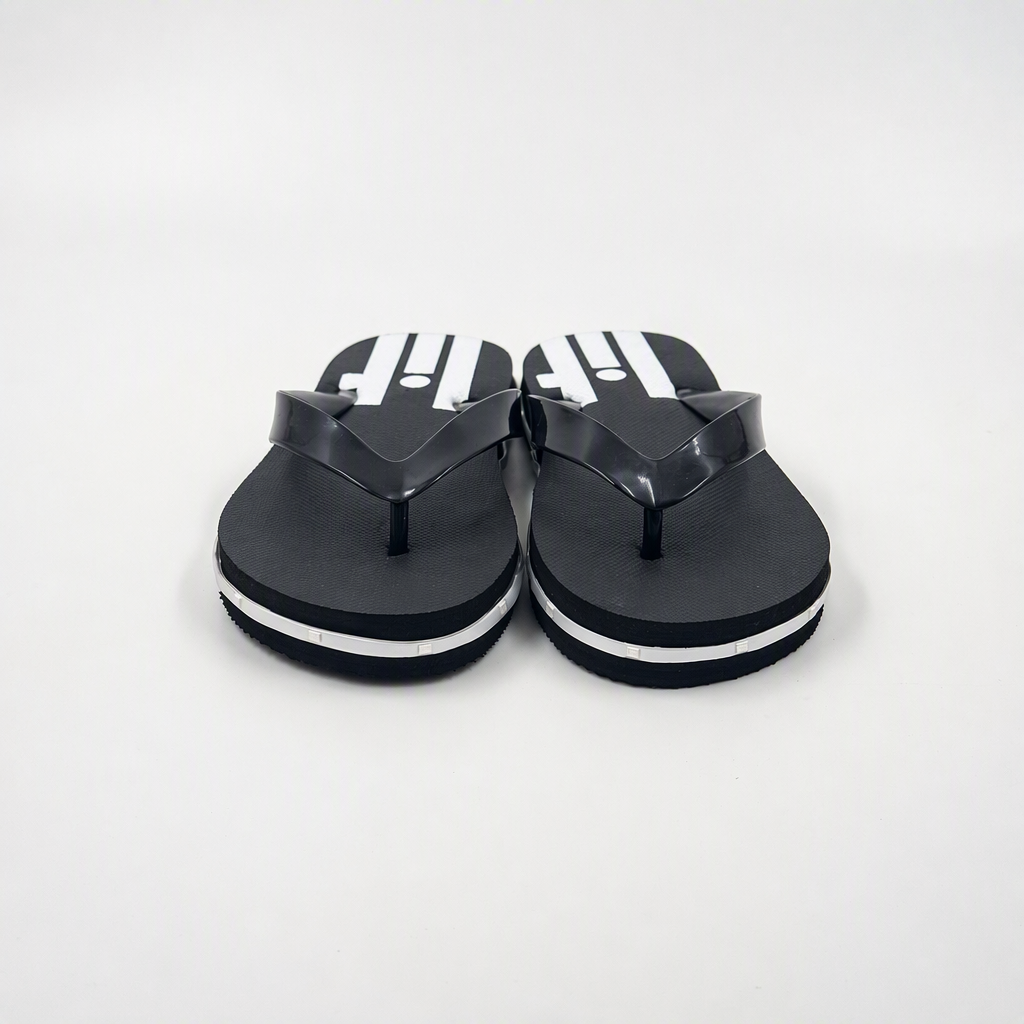 Chanclas para niños con luz LED a granel | Sandalias De Verano A Rayas Negras al por mayor