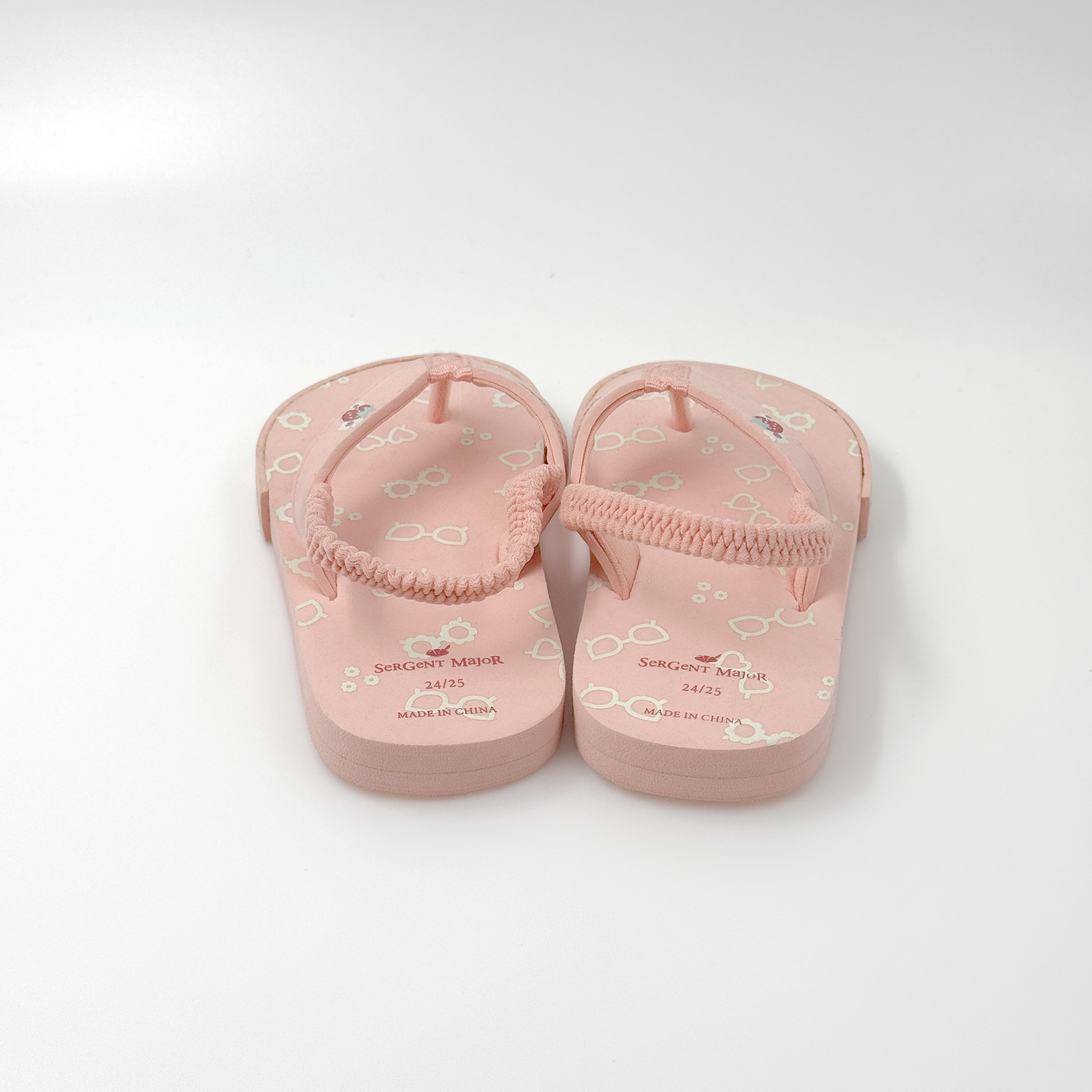Sandalias de color rosa sandalias frutas flops sandalias 