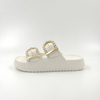 Zapatillas para niños Zapatillas blancas Zapatillas con perlas